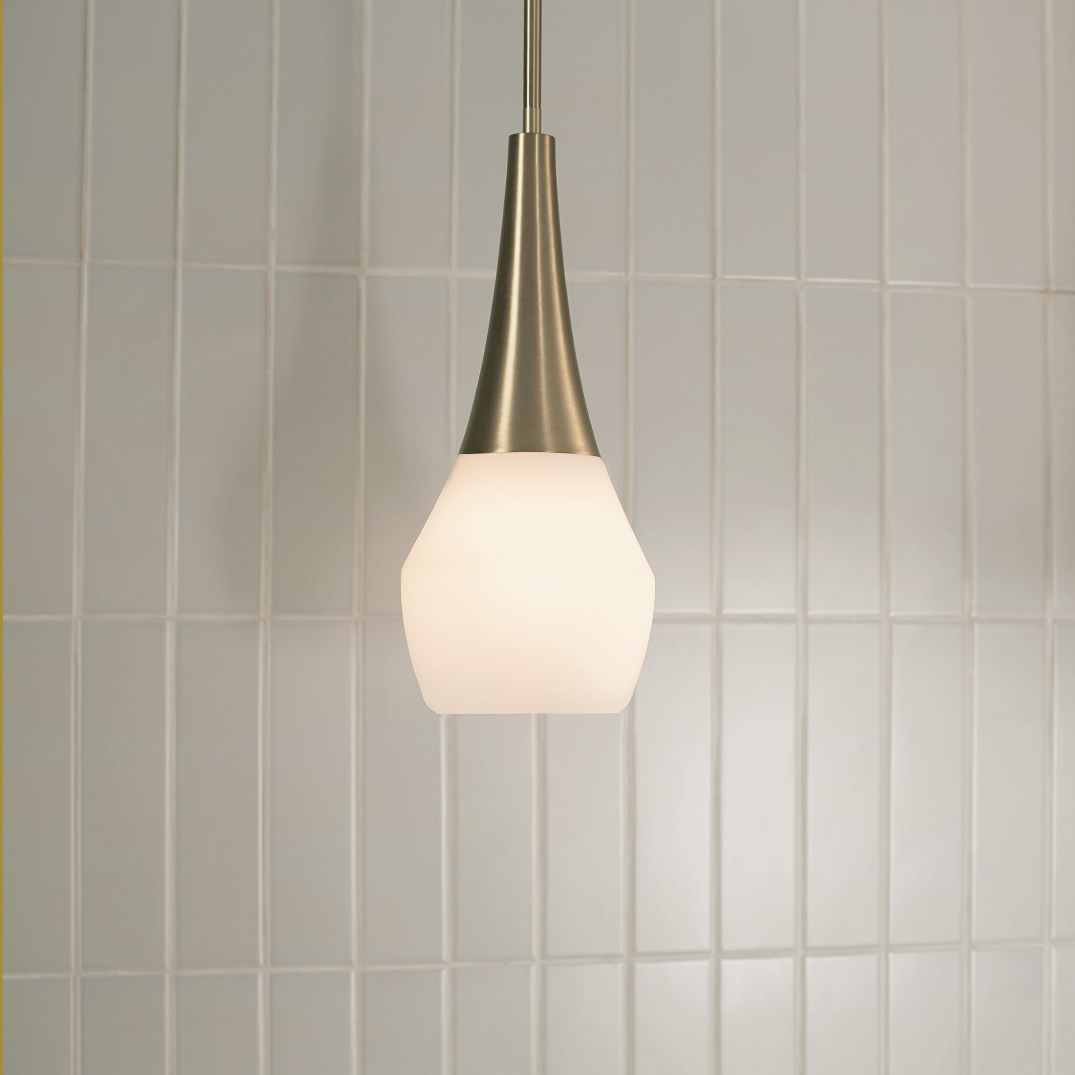 Deela LED 7 inch Champagne Bronze Pendant Ceiling Light