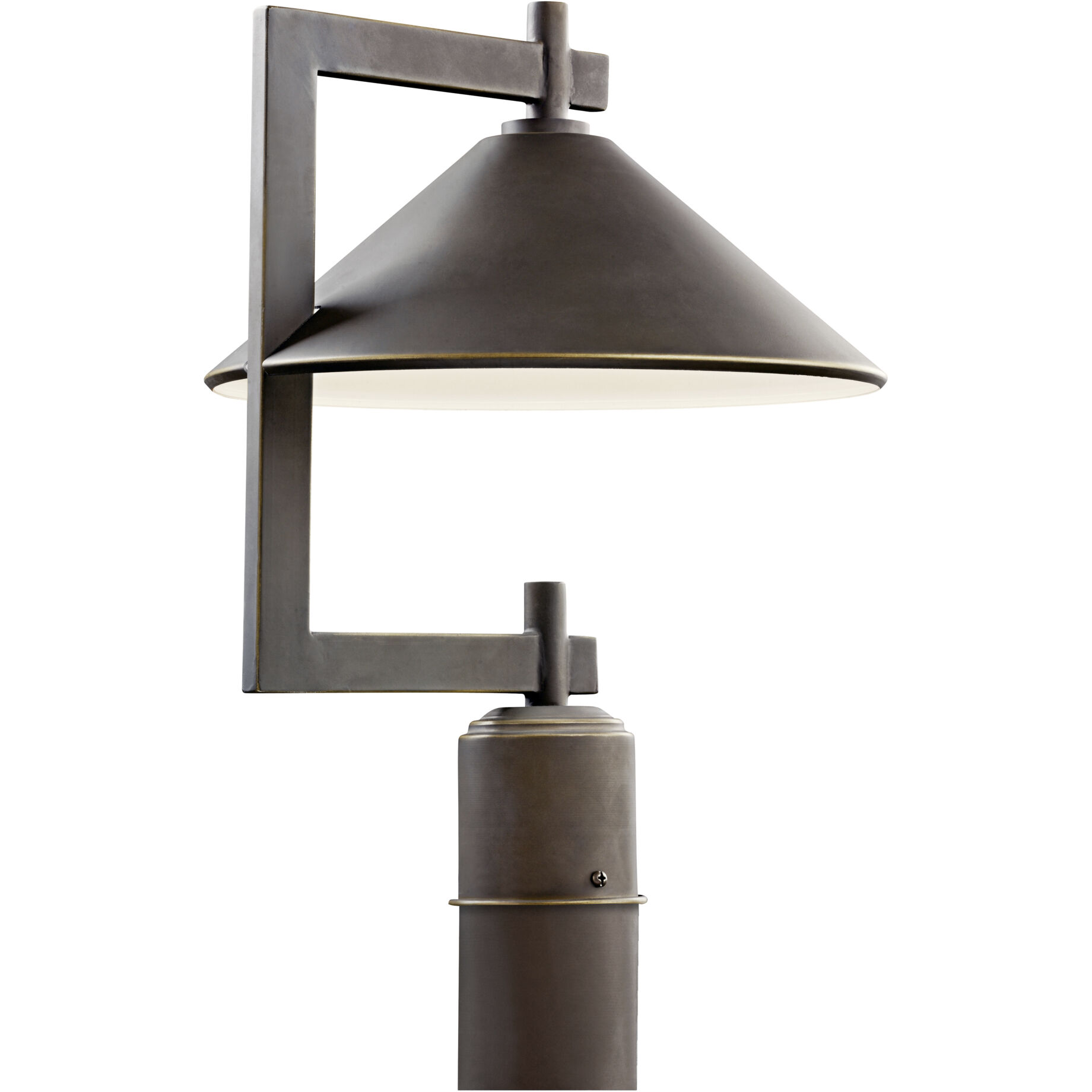 Ripley 1 Light 16 inch Olde Bronze Outdoor Post Lantern