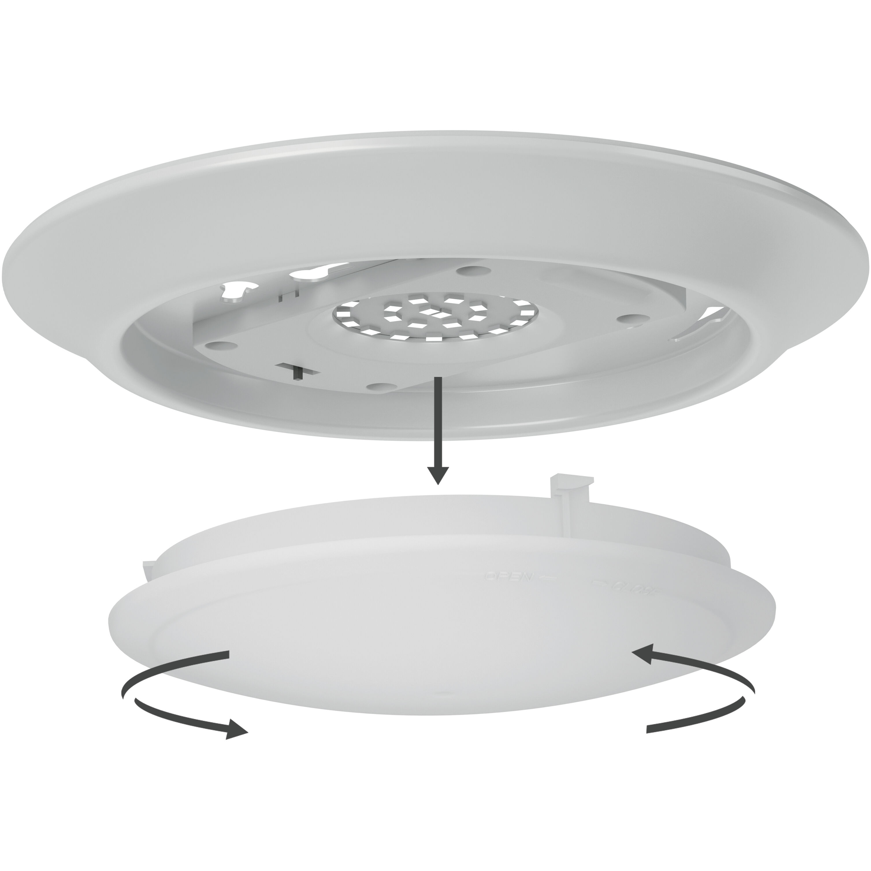 Gen Select T White Downlight