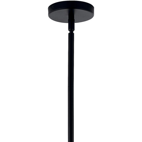 Silvarious 12 Light 26.75 inch Black Chandelier/Semi Flush Ceiling Light
