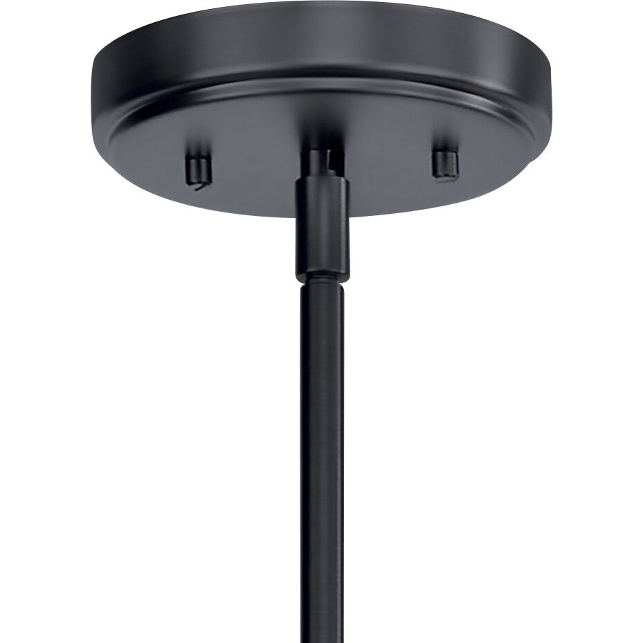 Aivian 3 Light 22.75 inch Black Chandelier Ceiling Light, Small