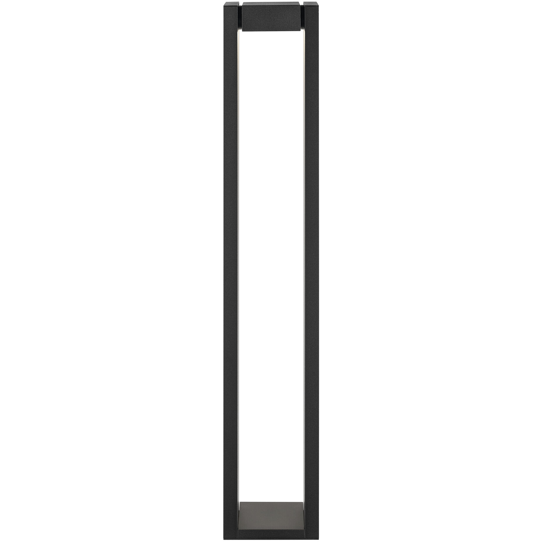 Independence 12 AC/DC 5 watt Textured Black Aimed Bollard in 2700K