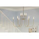 Moraine LED Champagne Bronze Chandelier Ceiling Light