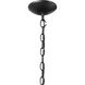 Homestead Dame 3 Light 13 inch Textured Black Pendant Ceiling Light, Dame