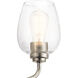 Valserrano 3 Light 24 inch Brushed Nickel Wall Mt Bath 3 Arm Wall Light