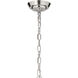 Truby 9 Light 38 inch Polished Nickel Chandelier Ceiling Light, Large