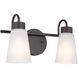 Erma 2 Light 13.5 inch Olde Bronze Bath Vanity Light Wall Light, 2 Arm