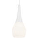 Deela LED 7 inch White Pendant Ceiling Light