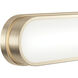Daines LED 32.75 inch Champagne Bronze Bath Bar Wall Light