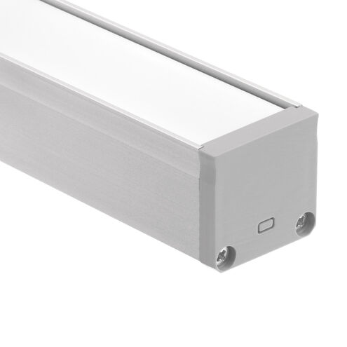 Ils Te Series Silver 96 inch LED Tape Light Channel