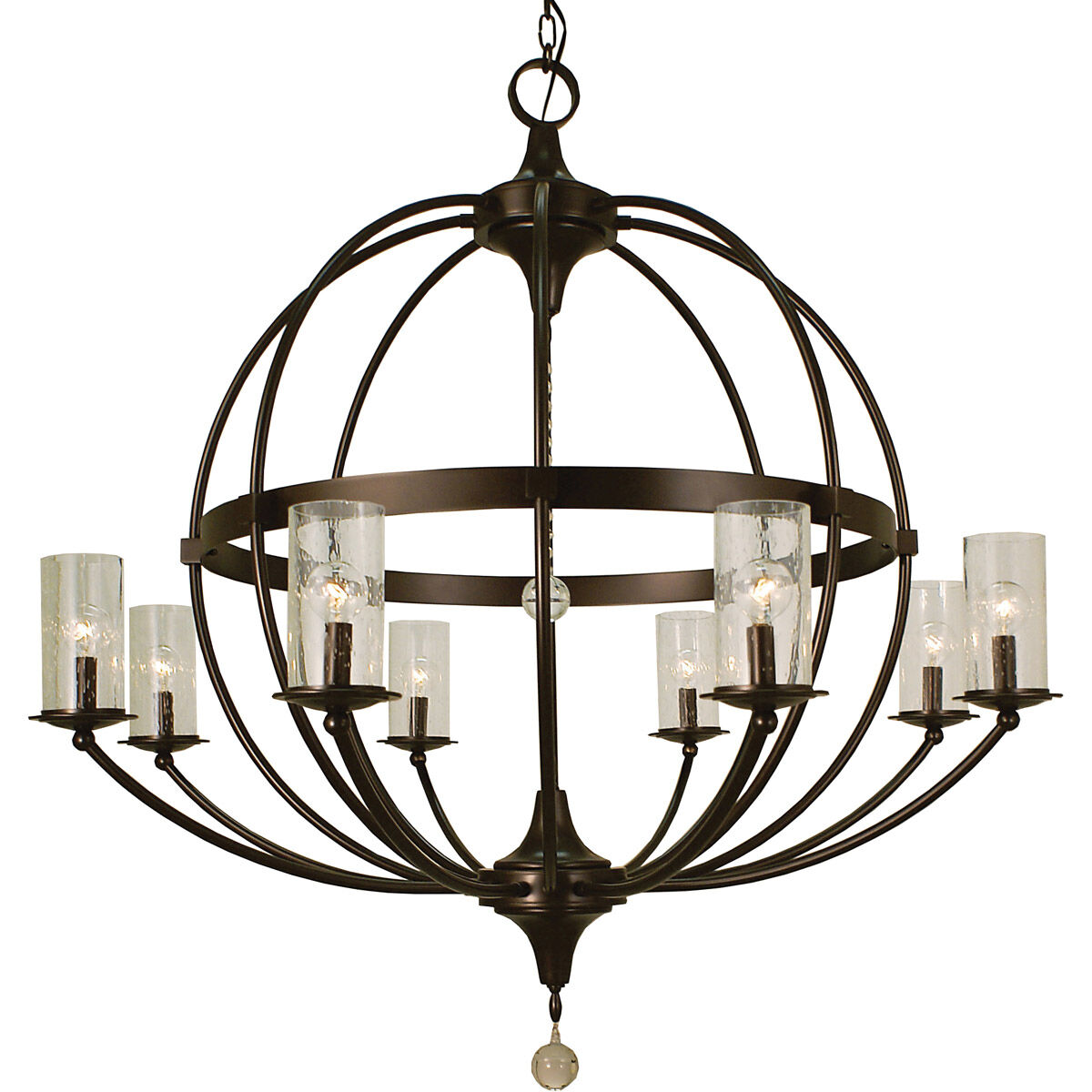 Compass 8 Light 40.00 inch Foyer Pendant