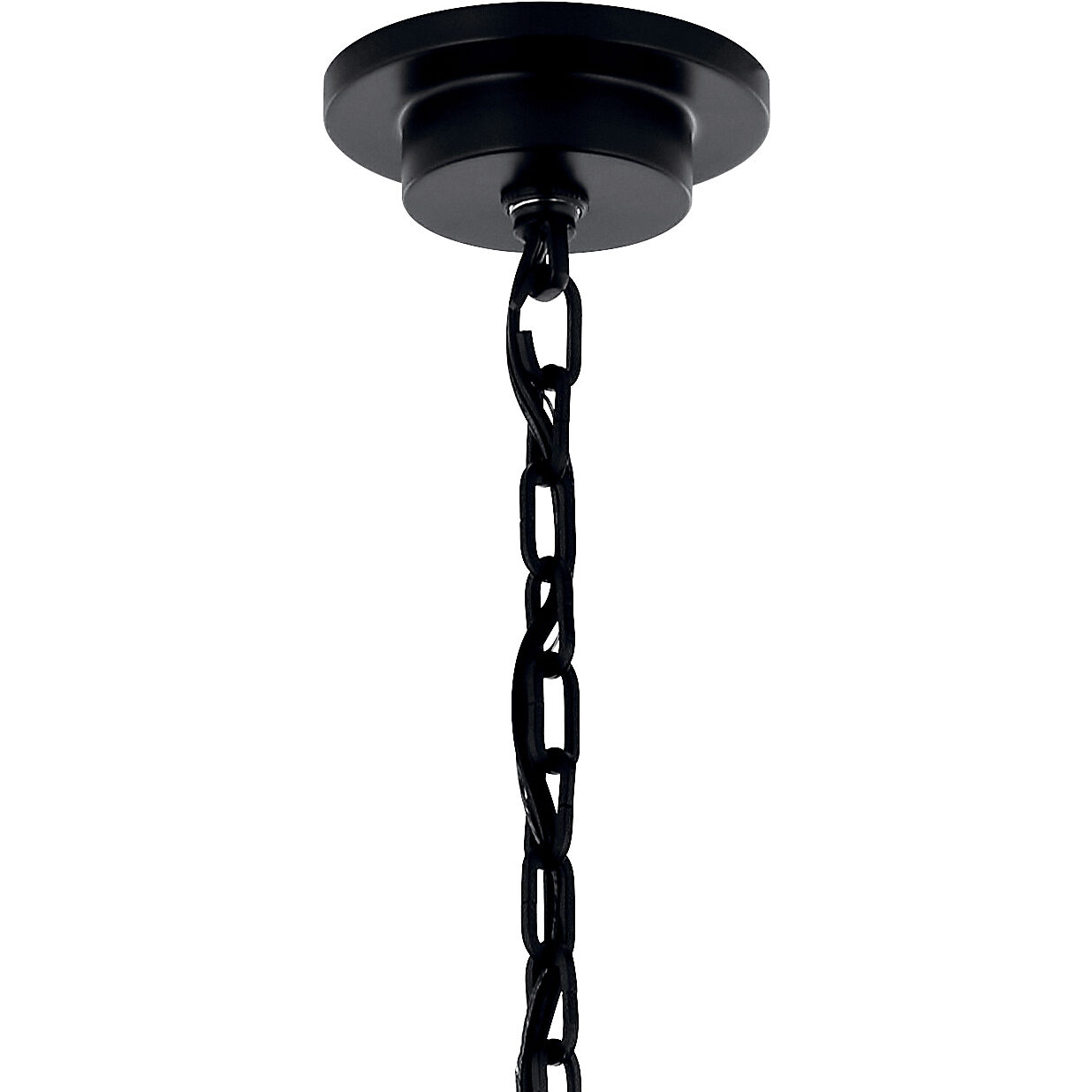Kichler 52708BK Carrick 18 Light Black Chandelier Ceiling