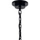 Carrick 18 Light Black Chandelier Ceiling Light, 2 Tier Large