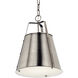 Etcher 1 Light Classic Pewter Pendant Ceiling Light