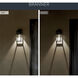 Branner 1 Light 17.75 inch Textured Black Outdoor Wall Light