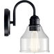 Avery 1 Light 5.5 inch Black Wall Sconce Wall Light
