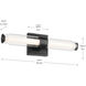 Laurene LED 26.5 inch Black Linear Bath Bar Wall Light, Small
