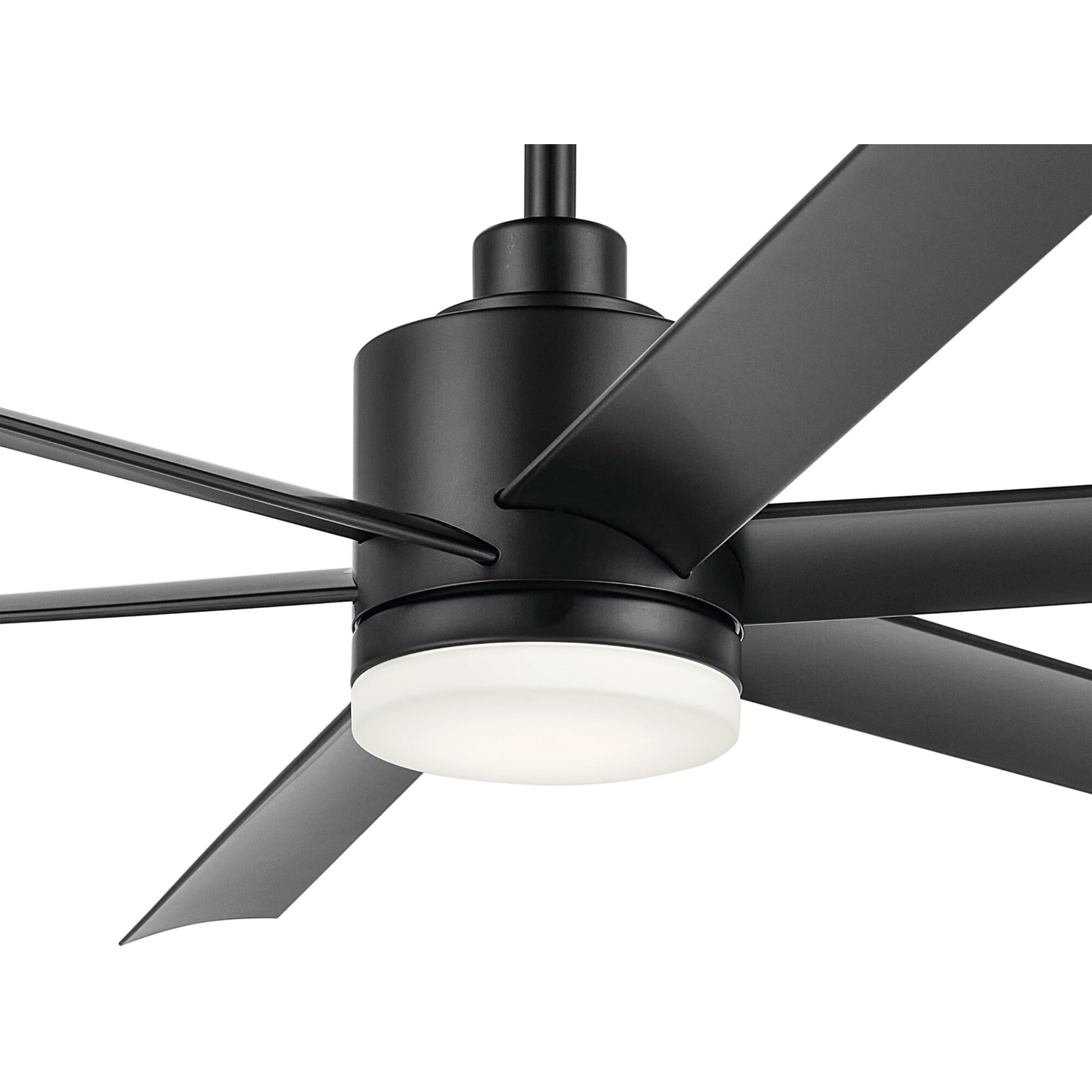 Loa 65 inch Satin Black Ceiling Fan