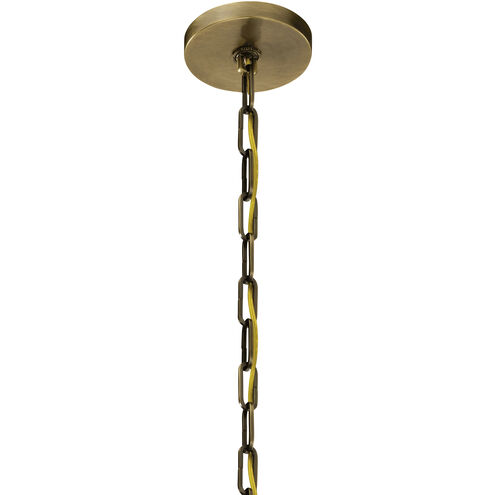 Abbotswell 1 Light 10 inch Natural Brass Pendant Ceiling Light