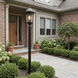 Courtyard 1 Light 24 inch Textured Black Outdoor Post Lantern