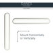 Daines LED 32.75 inch Brushed Nickel Bath Bar Wall Light