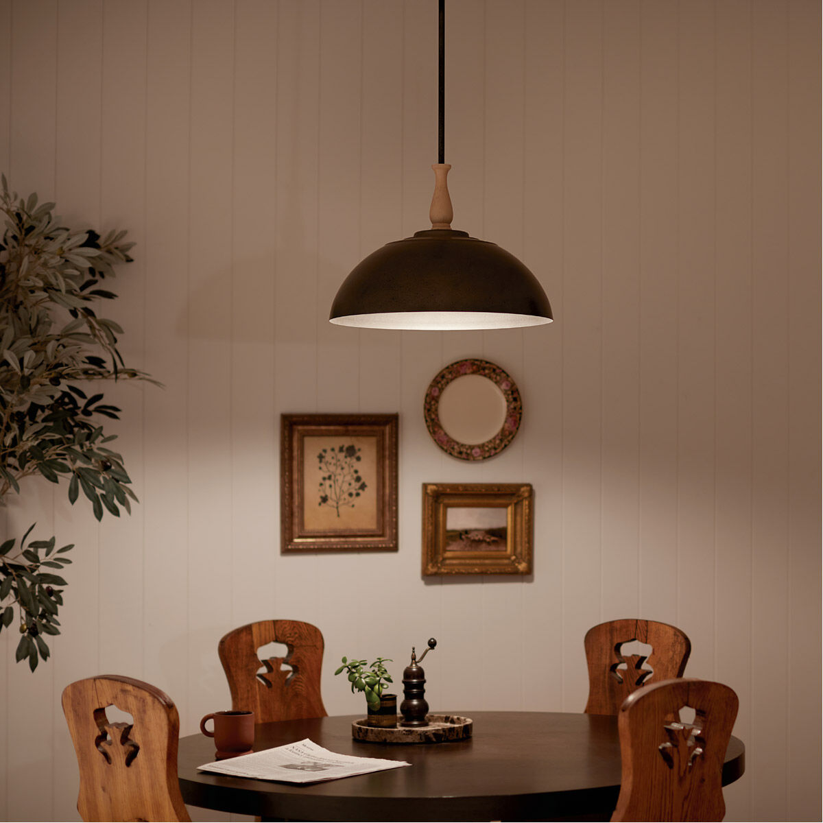 Homestead Fira 1 Light 18 inch Anvil Iron Pendant Ceiling Light