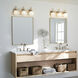 Hex LED 22.75 inch Champagne Bronze Bathroom Vanity Light Wall Light