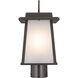 Noward 1 Light 15 inch Olde Bronze Outdoor Post Lantern