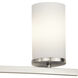 Crosby 4 Light 31 inch Brushed Nickel Wall Mt Bath 4 Arm Wall Light