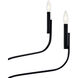 Livadia 6 Light Black Chandelier Ceiling Light, 1 Tier Medium