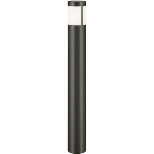 Independence 12 AC/DC 2.75 watt Textured Architectural Bronze Round Bollard in 2700K