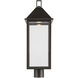 Prin 1 Light 25 inch Olde Bronze Outdoor Post Lantern