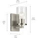 Crosby 1 Light 4.5 inch Brushed Nickel Wall Sconce Wall Light
