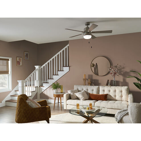 Soft Modern LED White Fan Light Kits