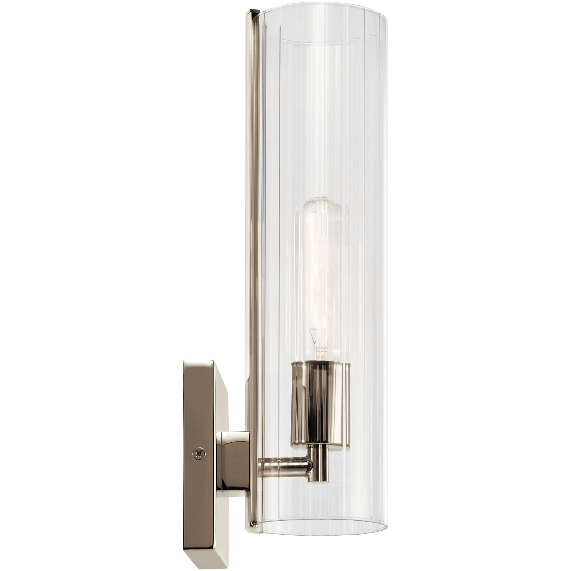 Jemsa 1 Light 4.75 inch Polished Nickel Wall Sconce Wall Light