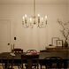 Homestead Karthe 6 Light 29 inch Natural Brass Chandelier Ceiling Light, Karthe