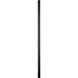 Accessory 84 inch Black Post