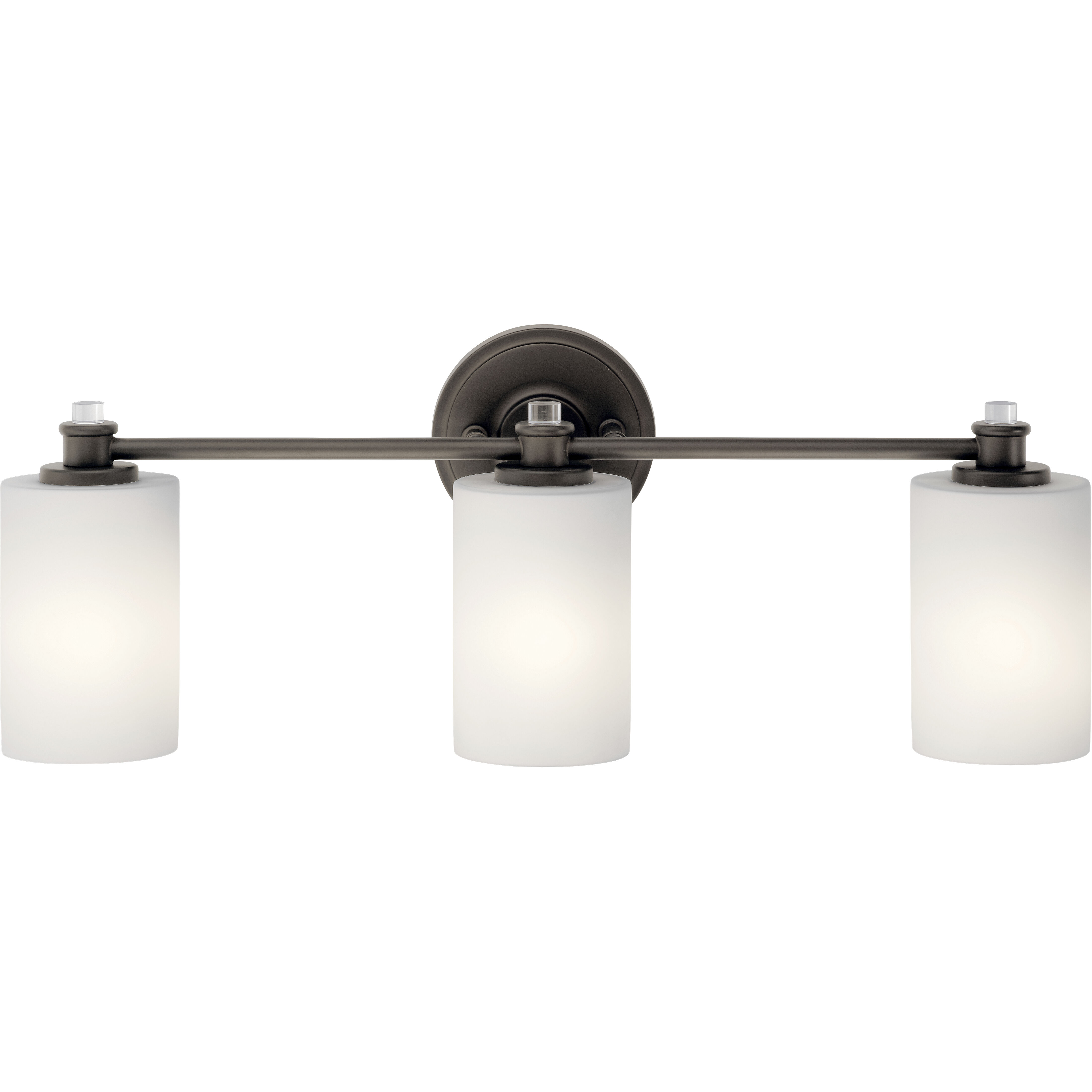 Joelson 3 Light 24 inch Olde Bronze Wall Mt Bath 3 Arm Wall Light in Incandescent