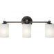 Joelson 3 Light 24 inch Olde Bronze Wall Mt Bath 3 Arm Wall Light in Incandescent