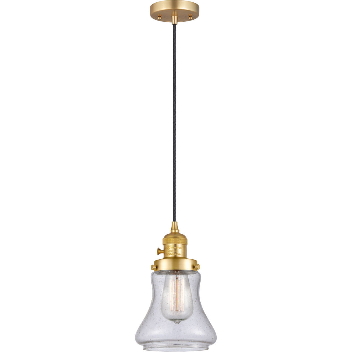 Franklin Restoration Bellmont 1 Light 6.25 inch Mini Pendant