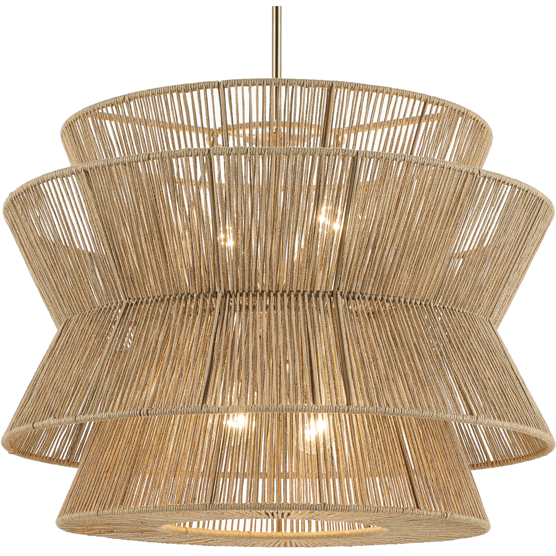 Ophira 4 Light Champagne Bronze Pendant Ceiling Light