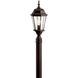 Madison 1 Light 22 inch Tannery Bronze Outdoor Post Lantern