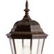 Madison 1 Light 22 inch Tannery Bronze Outdoor Post Lantern