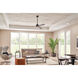 Ried 56 inch Anvil Iron with Driftwood Blades Ceiling Fan