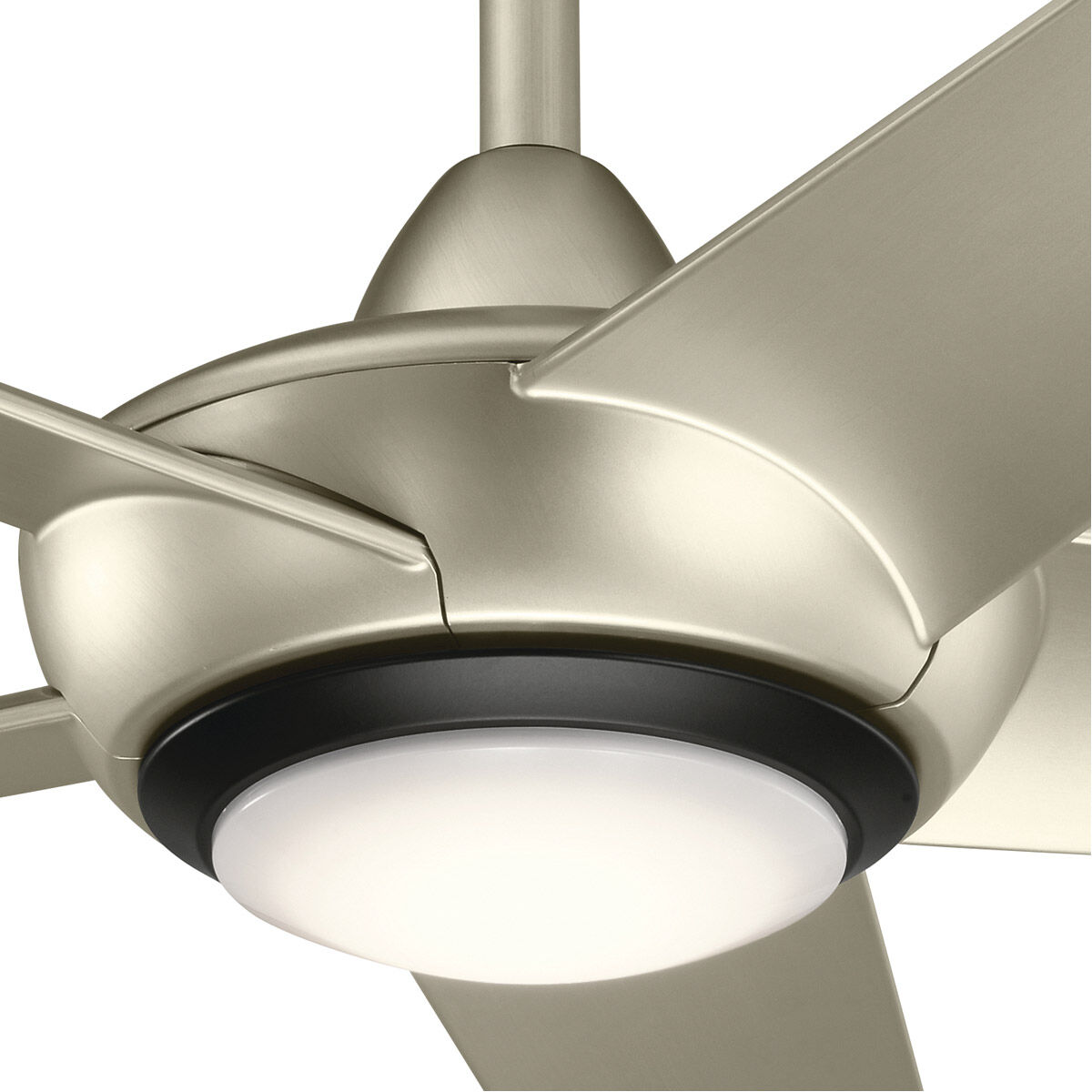 Kapono 52 inch Brushed Nickel Ceiling Fan