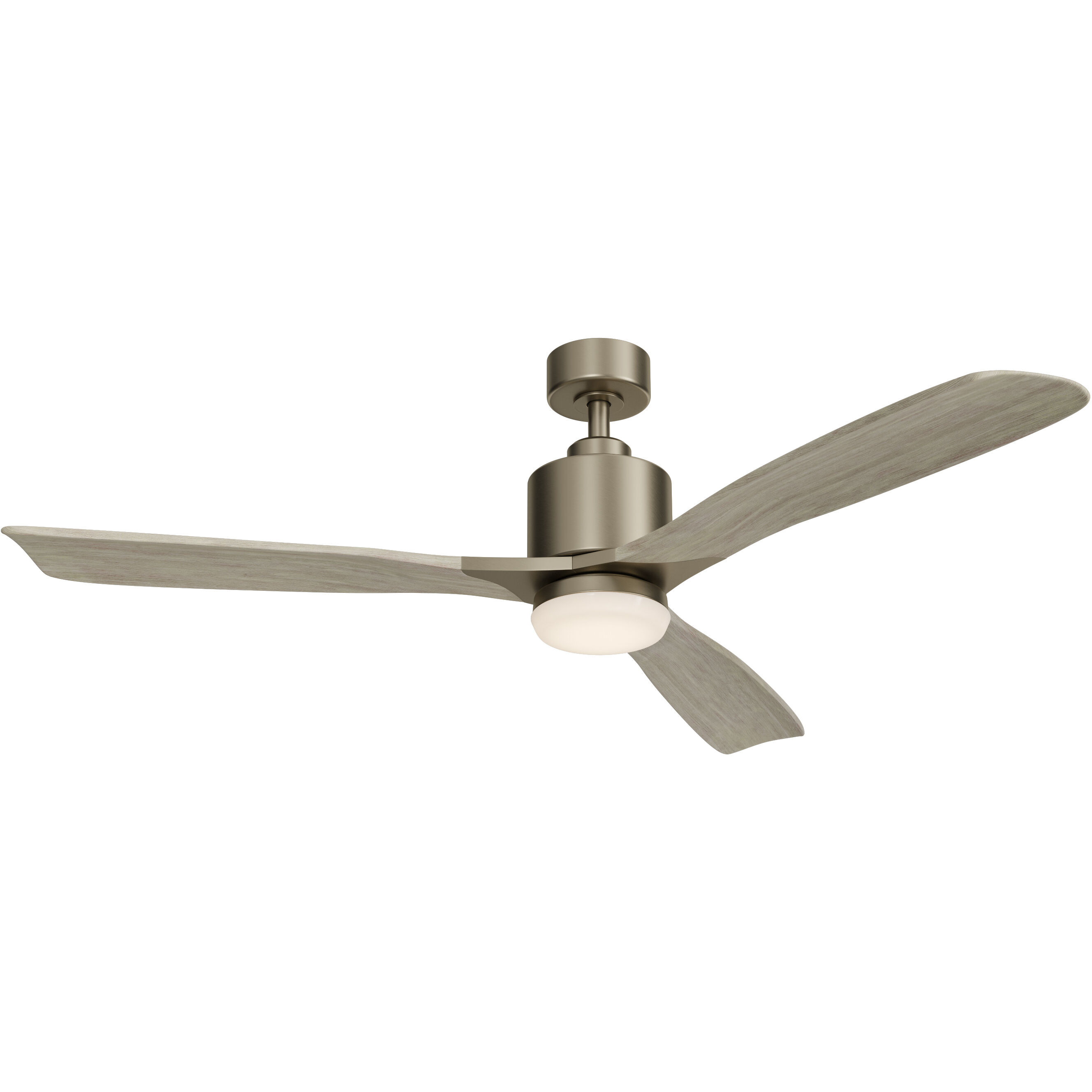 Ridley Ii 52 inch Antique Pewter with Wthrd Wh Wn Blades Ceiling Fan