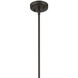Everly 1 Light Olde Bronze Pendant Ceiling Light