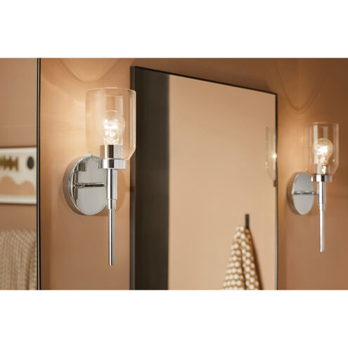 Madden 1 Light 5 inch Chrome Wall Sconce Wall Light
