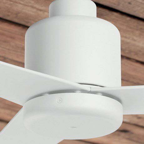 True 52 inch White Ceiling Fan