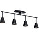 Sylvia 4 Light 120 Black Rail Light Ceiling Light